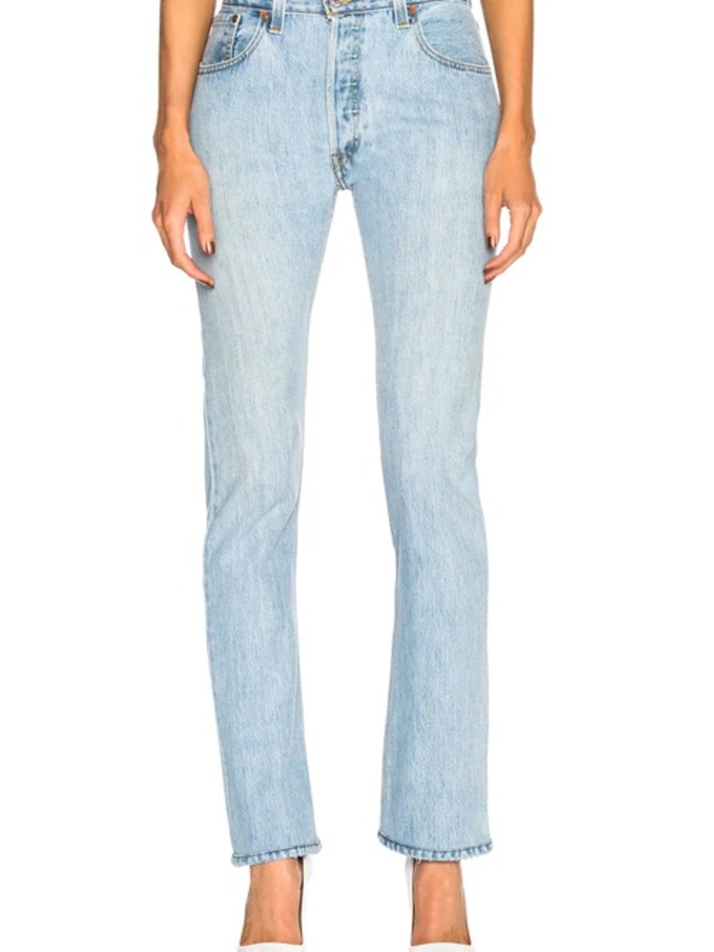 RE/DONE Originals x Cindy Crawford "The Crawford" Straight Leg Jeans
